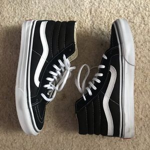 Classic Black Hi-Top Vans